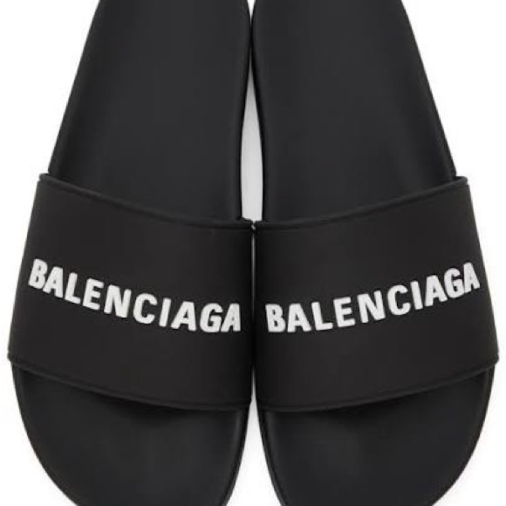 Balenciaga Pool Slide Sandals